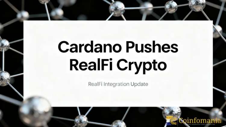 Cardano Pushes RealFi to the World: Hoskinson Says It Will Change Finance Forever