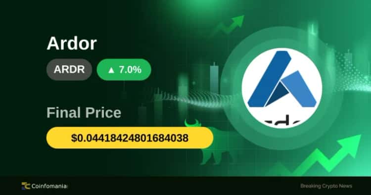 ARDR Rockets Past $0.047 — 7.55% Surge Surprises Traders
