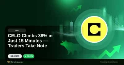 CELO Climbs 38% in Just 15 Minutes — Traders Take Note