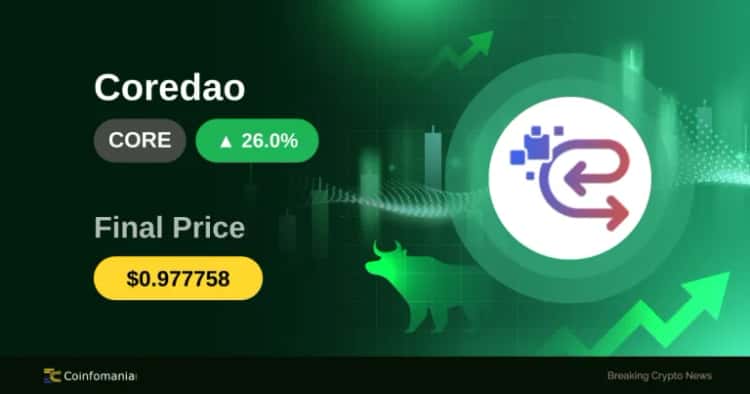 Может ли рост CORE сигнализировать о крупной тенденции? — CORE взлетел на 25,96%