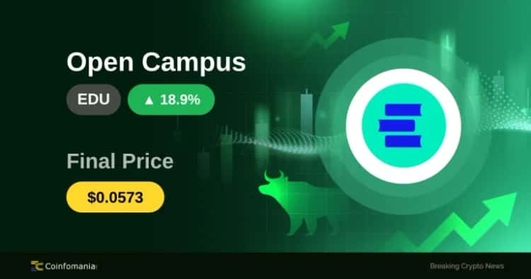 Crypto Surge Alert — EDU Explodes 18.88% in 60 Minutes