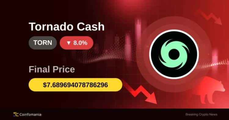 8% Tumble for TORN: What’s Next for Tornado Cash?