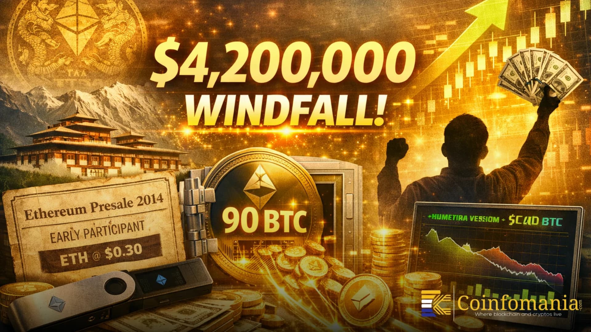 Ethereum Presale Investor Bags $4.2M Windfall After 10 Years