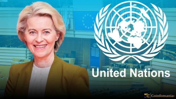 President von der Leyen Urges Private Sector Involvement in Global Aid at UN Conference