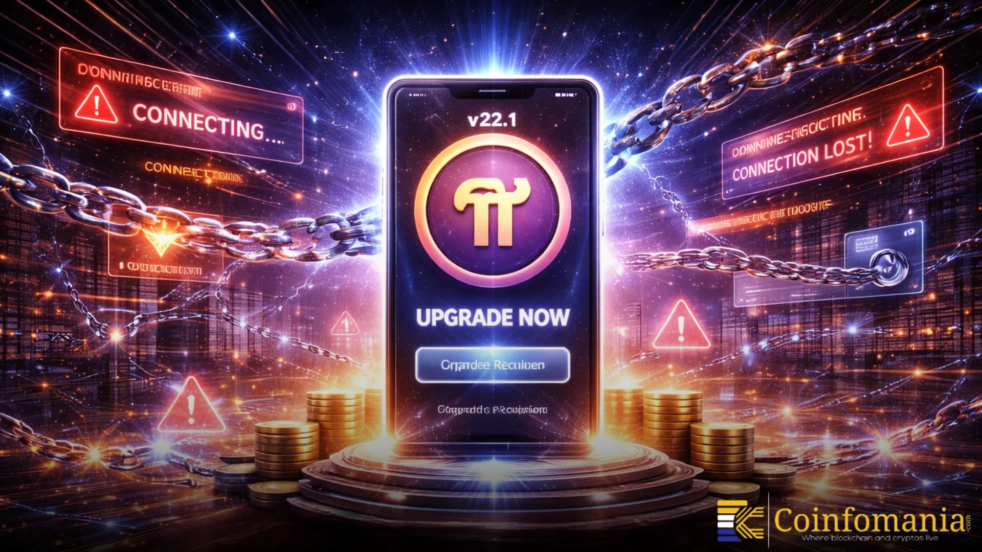 شبكة باي v22.1: قم بالتحديث الآن أو فقد الاتصال