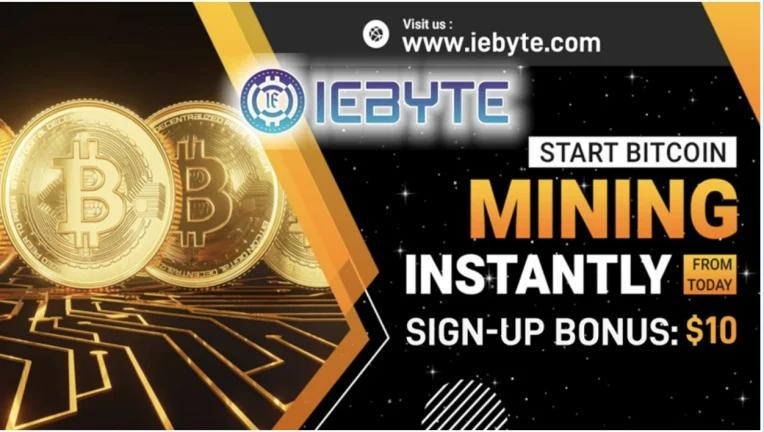 IEByte Introduces High-Yield BTC Cloud Mining—Passive Income Without Hardware