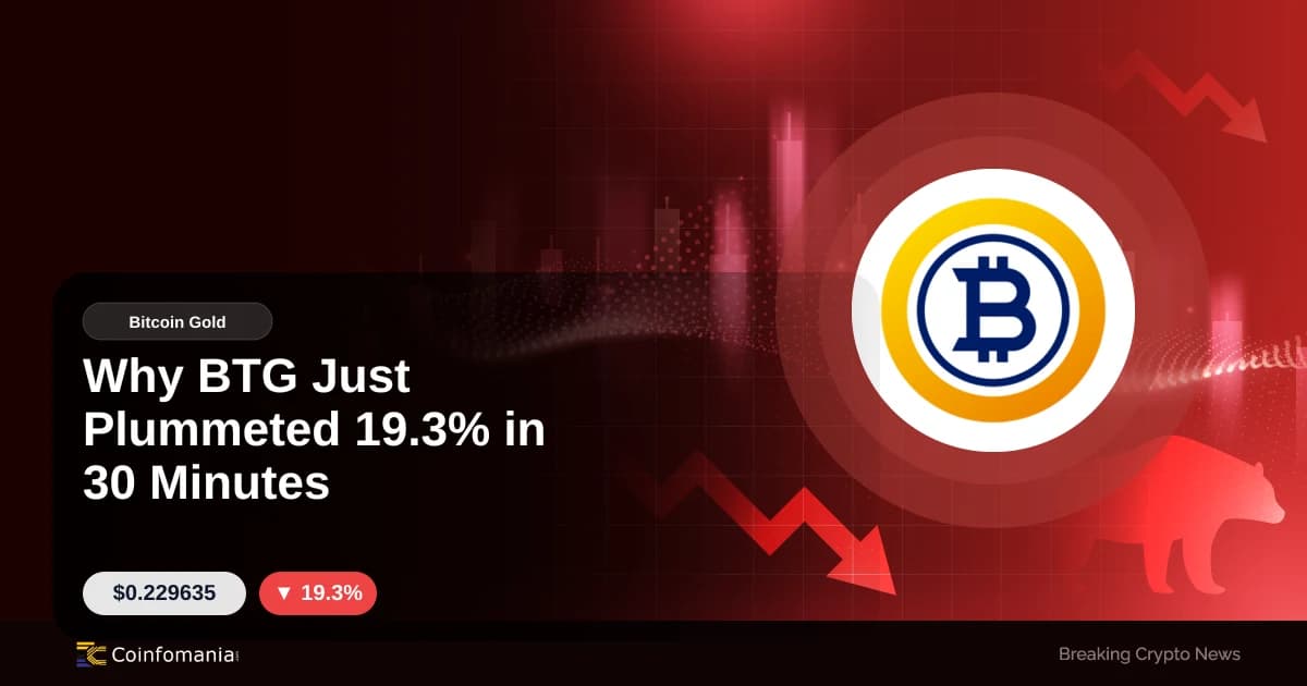 Why BTG Just Plummeted 19.3% in 30 Minutes