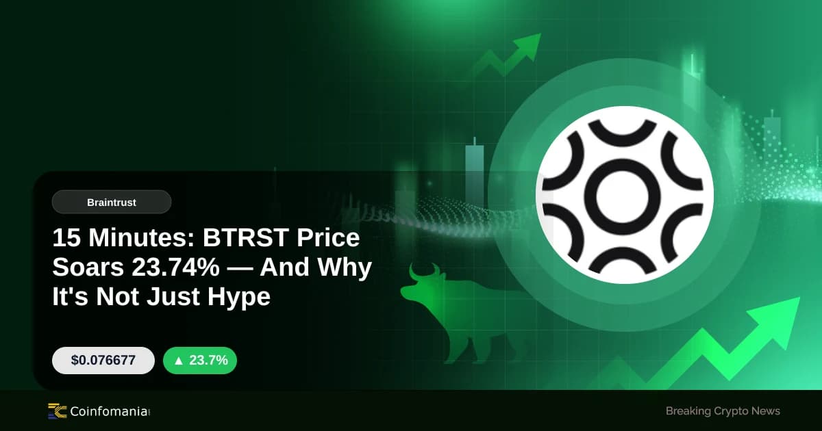 15 Minutes: BTRST Price Soars 23.74% — And Why It’s Not Just Hype
