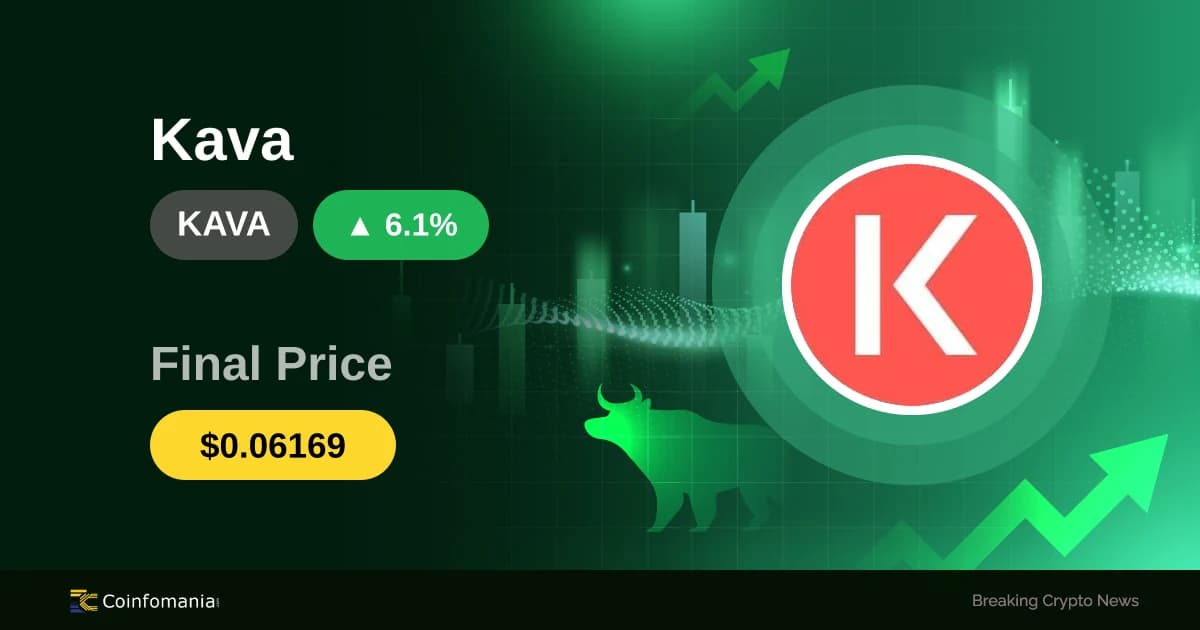 KAVA on Fire: 6.09% Surge in Just 15 Minutes