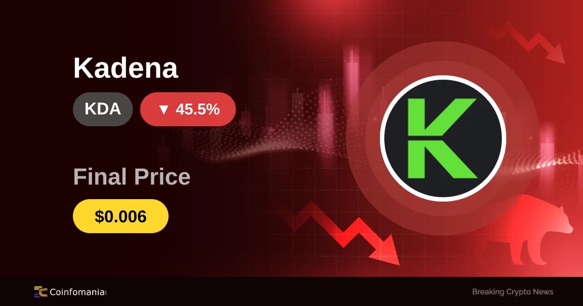 KDA-Preis fällt um 45,5 %: Marktschockwellen treffen hart