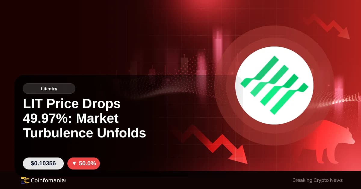 LIT Price Drops 49.97%: Market Turbulence Unfolds
