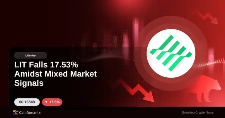 LIT Falls 17.53% Amidst Mixed Market Signals