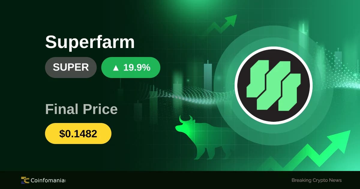 SUPER พุ่งทะยานเกิน $0.148 — การเพิ่มขึ้น 19.9% กระตุ้นความสนใจ