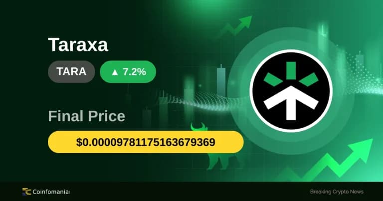 TARA Moons Past $0.00009 — 7.19% Surge Sparks Interest