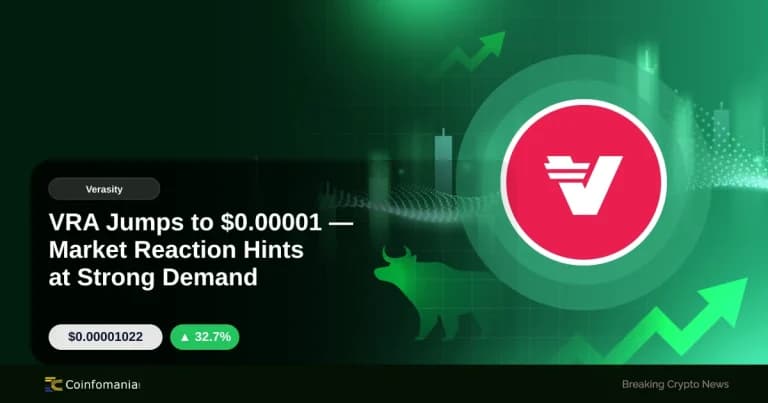 VRA Jumps to $0.00001 — Market Reaction Hints at Strong Demand