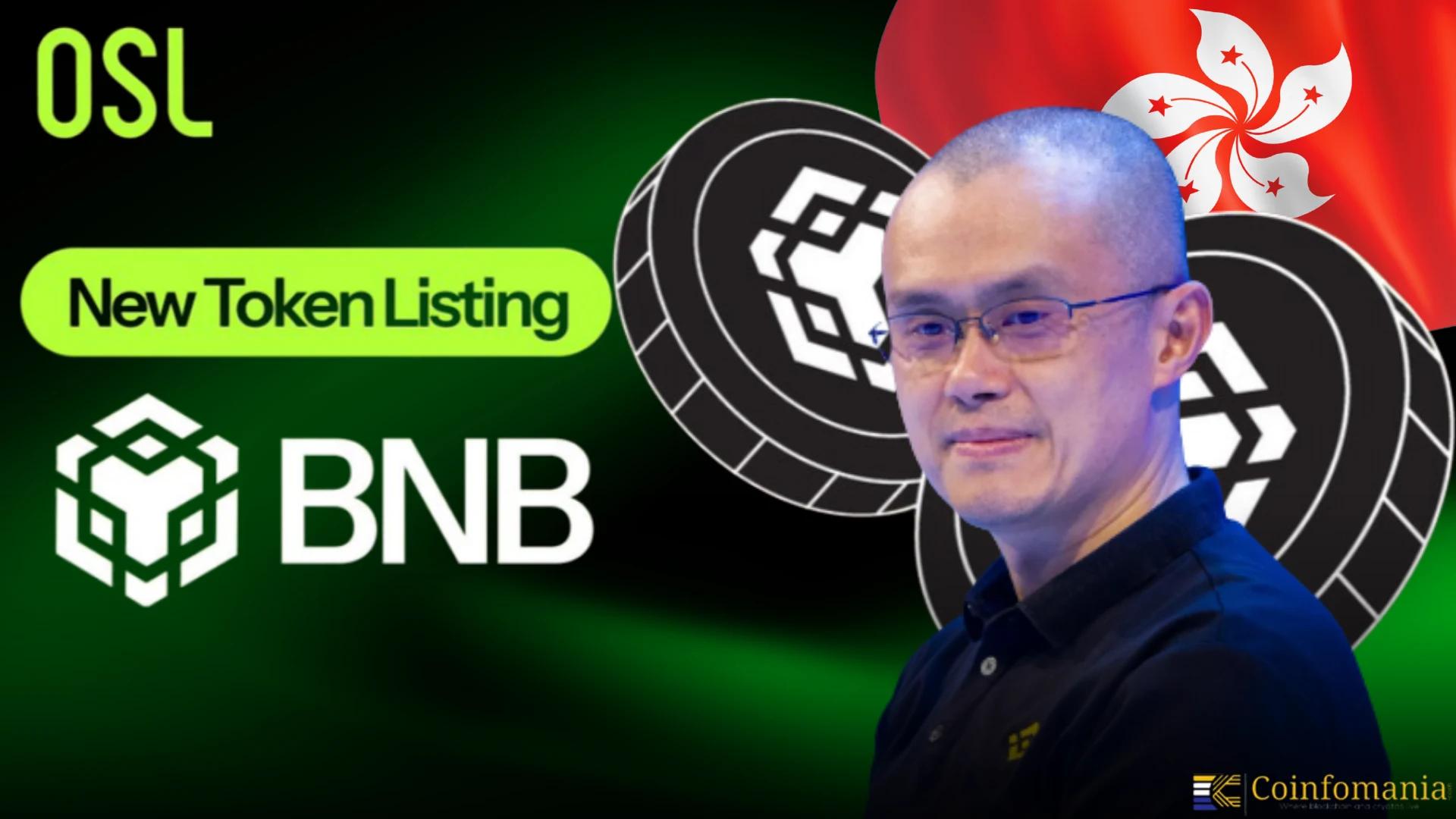 BNB Trading Approved on OSL HK with CZ Binance Weighing In