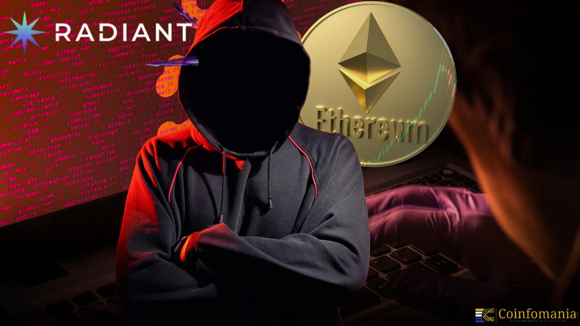 Radiant Capital Hacker Buys $23.7M ETH After $4.7K Selloff