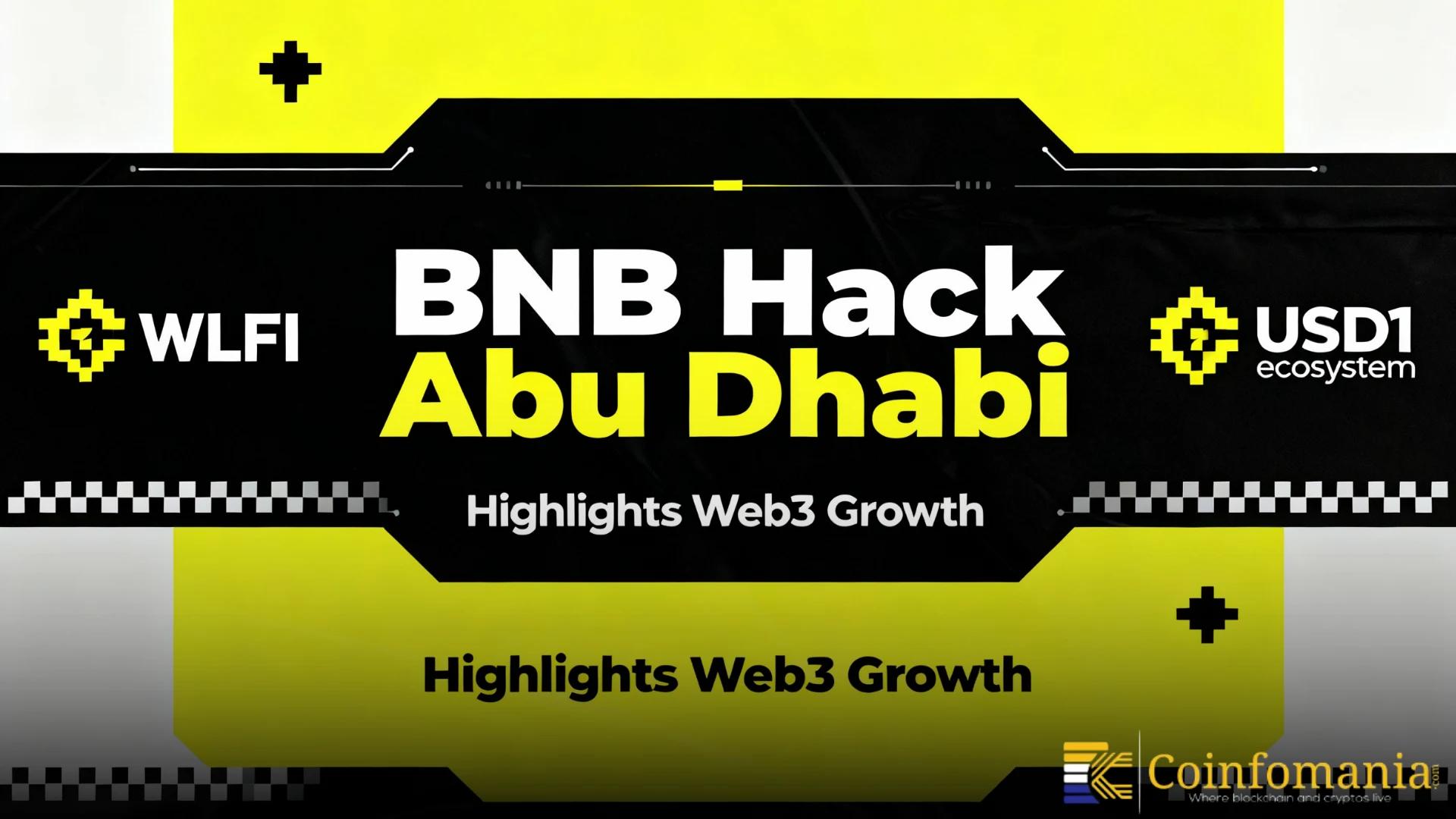 BNB Hack Abu Dhabi Highlights Web3 Growth as WLFI and USD1 Ecosystem