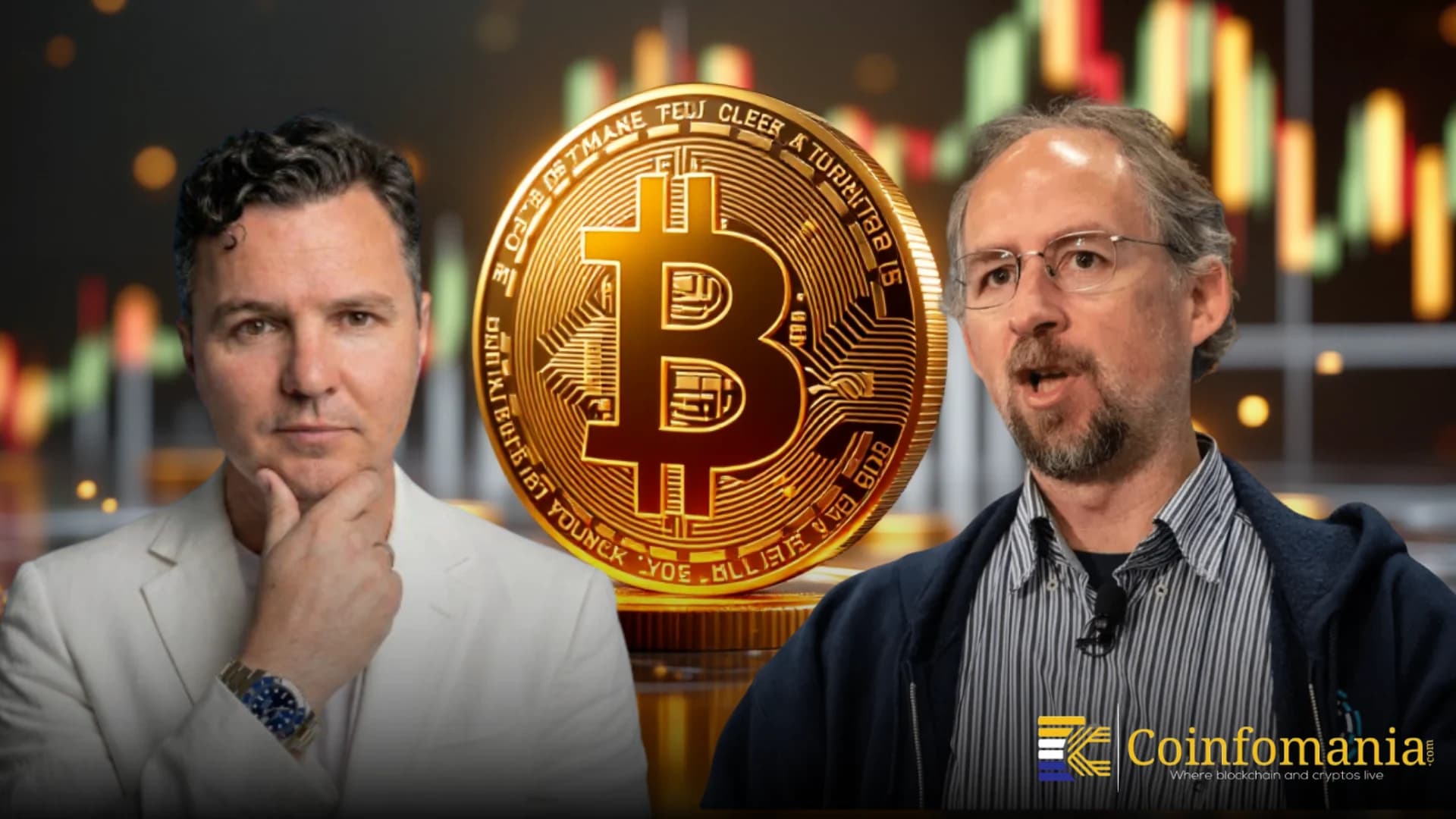 BTC à 1,5 million de dollars d’ici 2028 : Adam Back contre Lark Davis