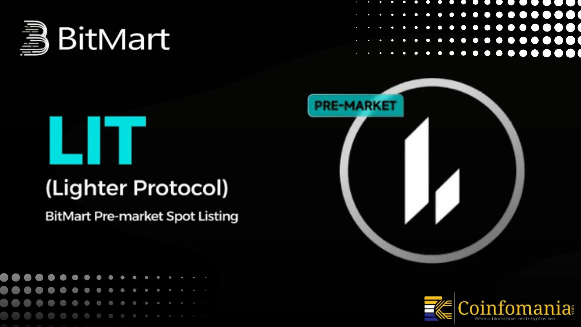 BitMart Launches Pre-Market Minting for $LIT as Lighter Protocol Nears Trading Debut