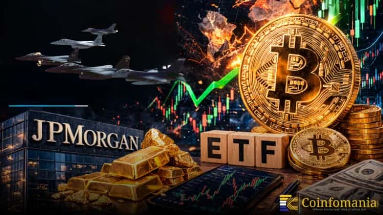 Bitcoin ETFs Beat Gold Since War Began, JPMorgan Says