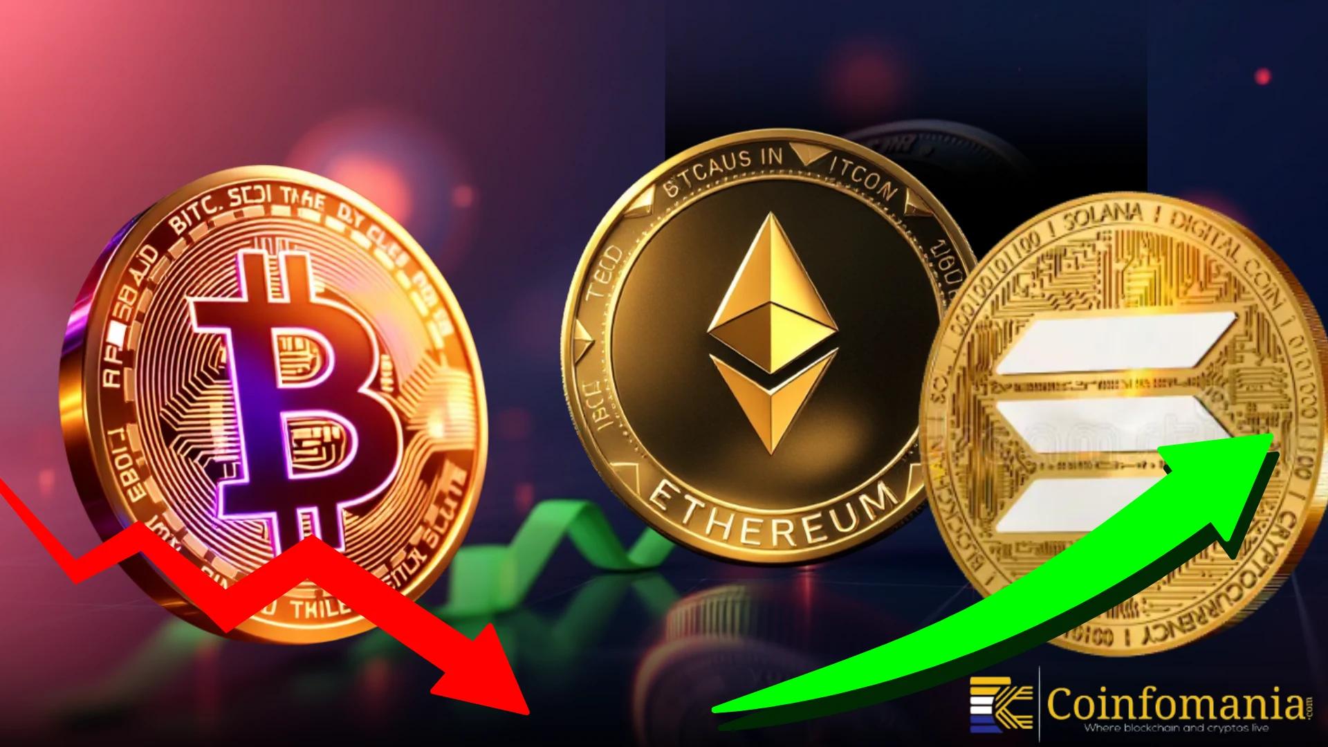 Bitcoin ETFs Record 151M Outflow While ETH and SOL ETFs Post Strong Inflows