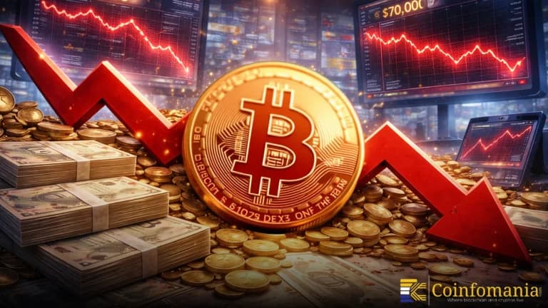 بيتكوين تواجه صعوبة عند 70K-80K بسبب ضغط جني الأرباح