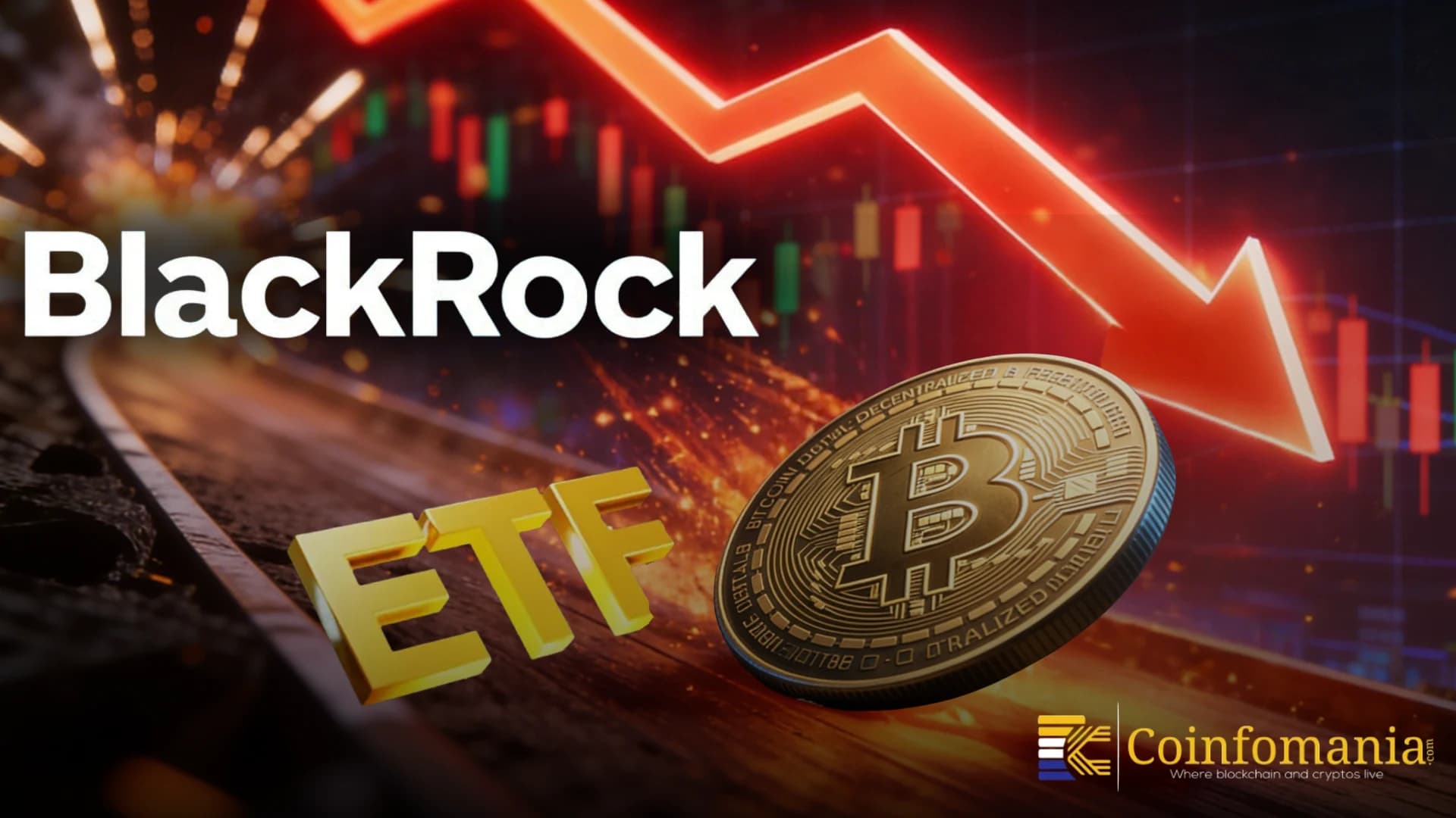 تدفقات صناديق الاستثمار المتداولة من بلاك روك في بيتكوين تصل إلى 192 مليون دولار مع استمرار موجة البيع