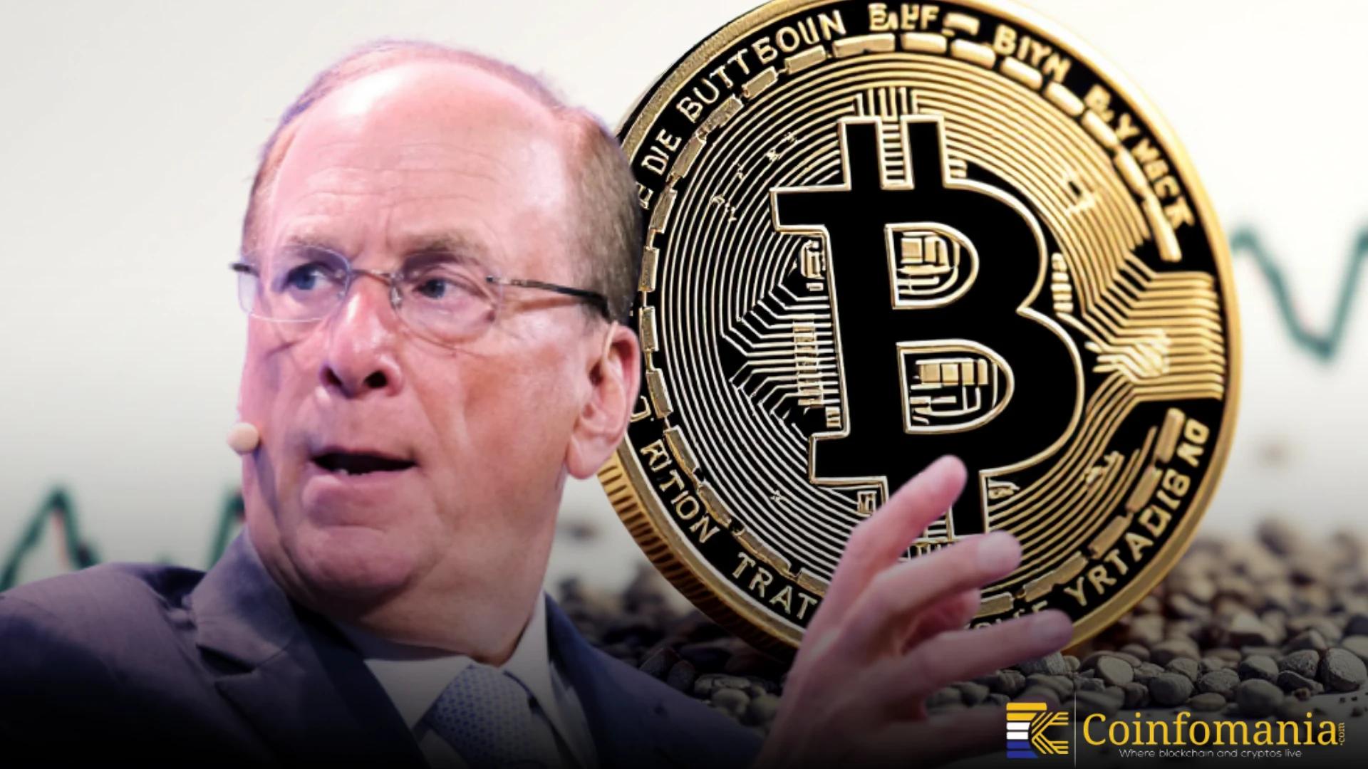 BlackRock CEO Larry Fink Says Bitcoin and Crypto Growing Rapidly