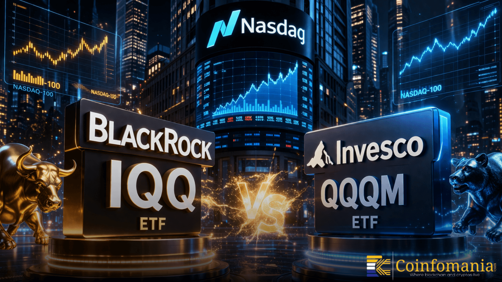 BlackRock défie Invesco avec un nouveau ETF Nasdaq-100 IQQ