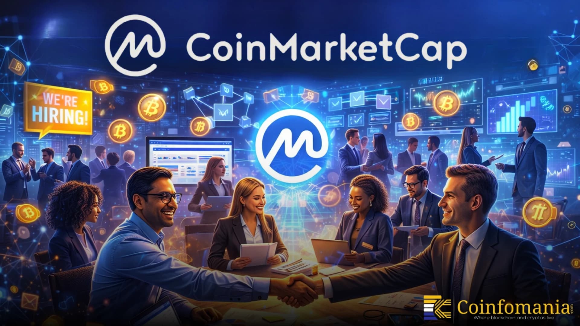 CoinMarketCap Expands Team With New Hiring Push for Web3