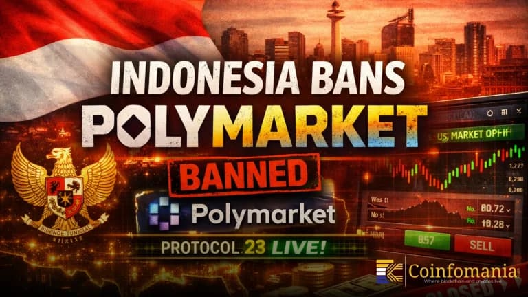 อินโดนีเซียห้าม Polymarket ในฐานะตลาดการทำนายการพนันออนไลน์ที่ผิดกฎหมาย