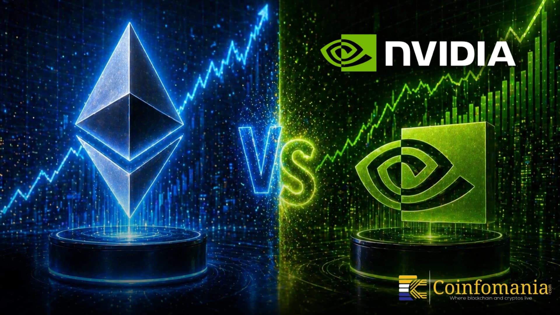 Ethereum Vs Nvidia : Un Choc pour les Investisseurs Sur Cinq Ans