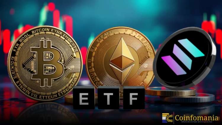 Institutional Demand Stays Strong as Bitcoin, Ethereum, Solana, ETFs Add $530M