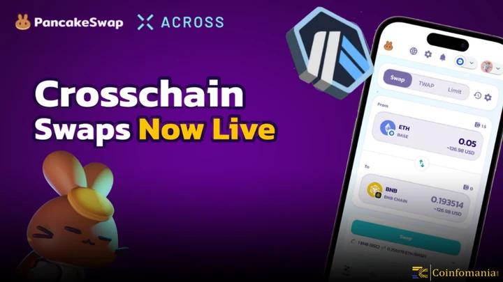 PancakeSwap Integrates Across to Launch One-Click Cross-chain Swaps Across BNB Chain, Arbitrum, and Base, Eliminating the Need for Bridges and External Apps in DeFi Trading