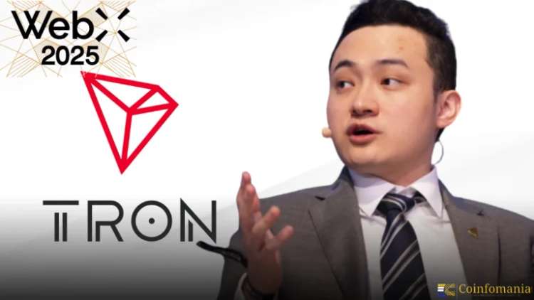 Justin Sun Highlights TRON Stablecoin Dominance at WebX2025