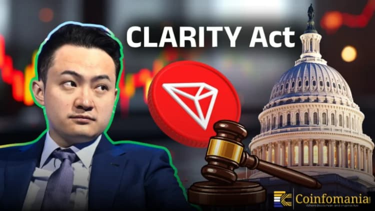 جاستن صن يقول إن مستخدمي TRON البالغ عددهم 3.2 مليون يضعونه في المقدمة أمام قانون CLARITY