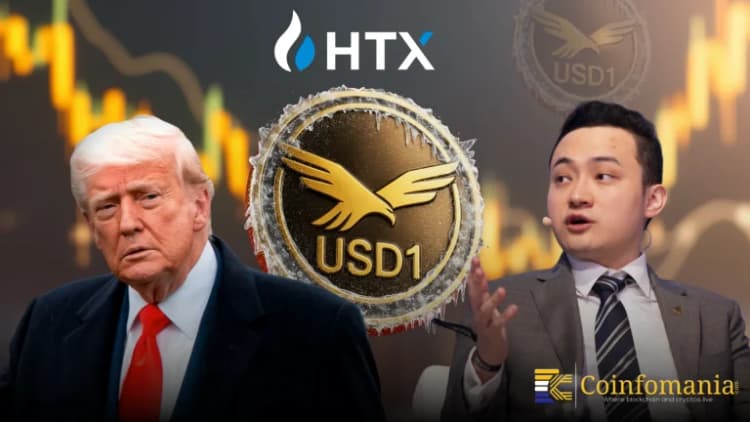 Justin Sun’s HTX Delists Trump’s USD1 After On-Chain Address Freeze