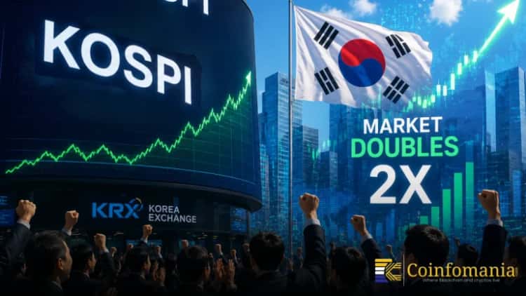 KOSPI Index Live Hits Record As South Korea Market Doubles