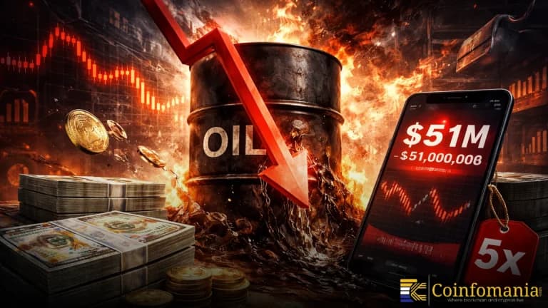 Massive $51M Brent Oil Short at 5x Leverage Sparks Debate