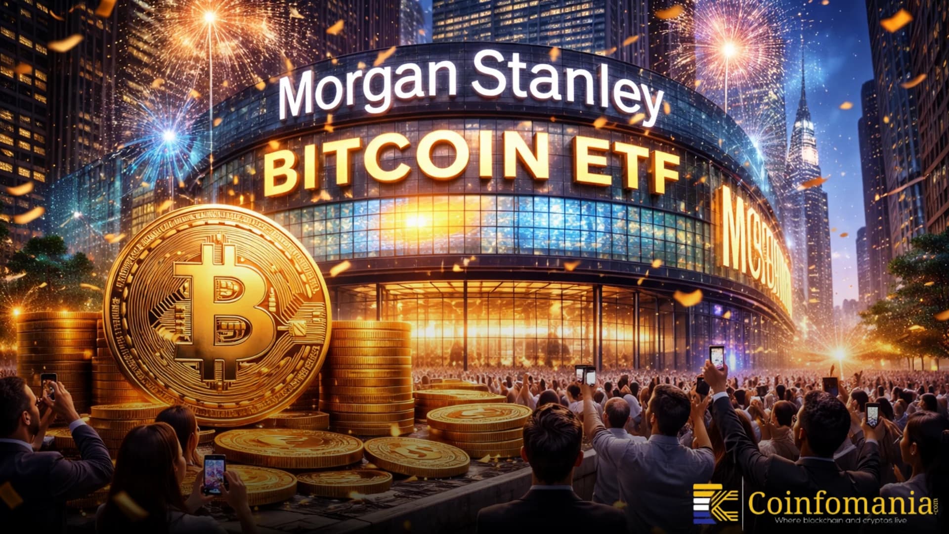 Morgan Stanley’s Record Bitcoin ETF Launch Day