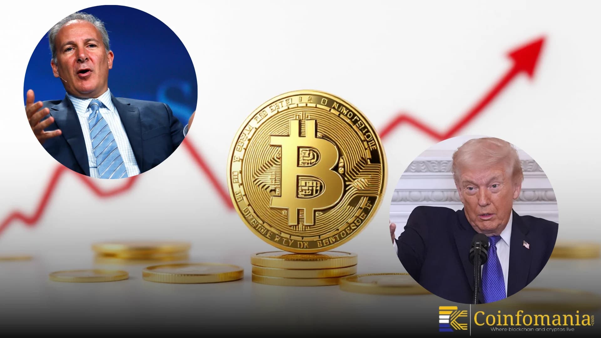 Peter Schiff Warns Trump Comment Could Trigger Bitcoin Selloff
