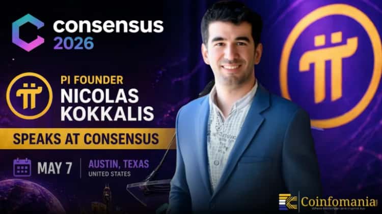 Pi Founder Nicolas Kokkalis Speaks at Consensus 2026 May 7