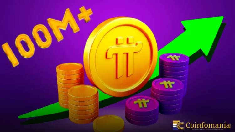 Pi Network supera los 100 millones de descargas y deja atrás a Coinbase y OKX