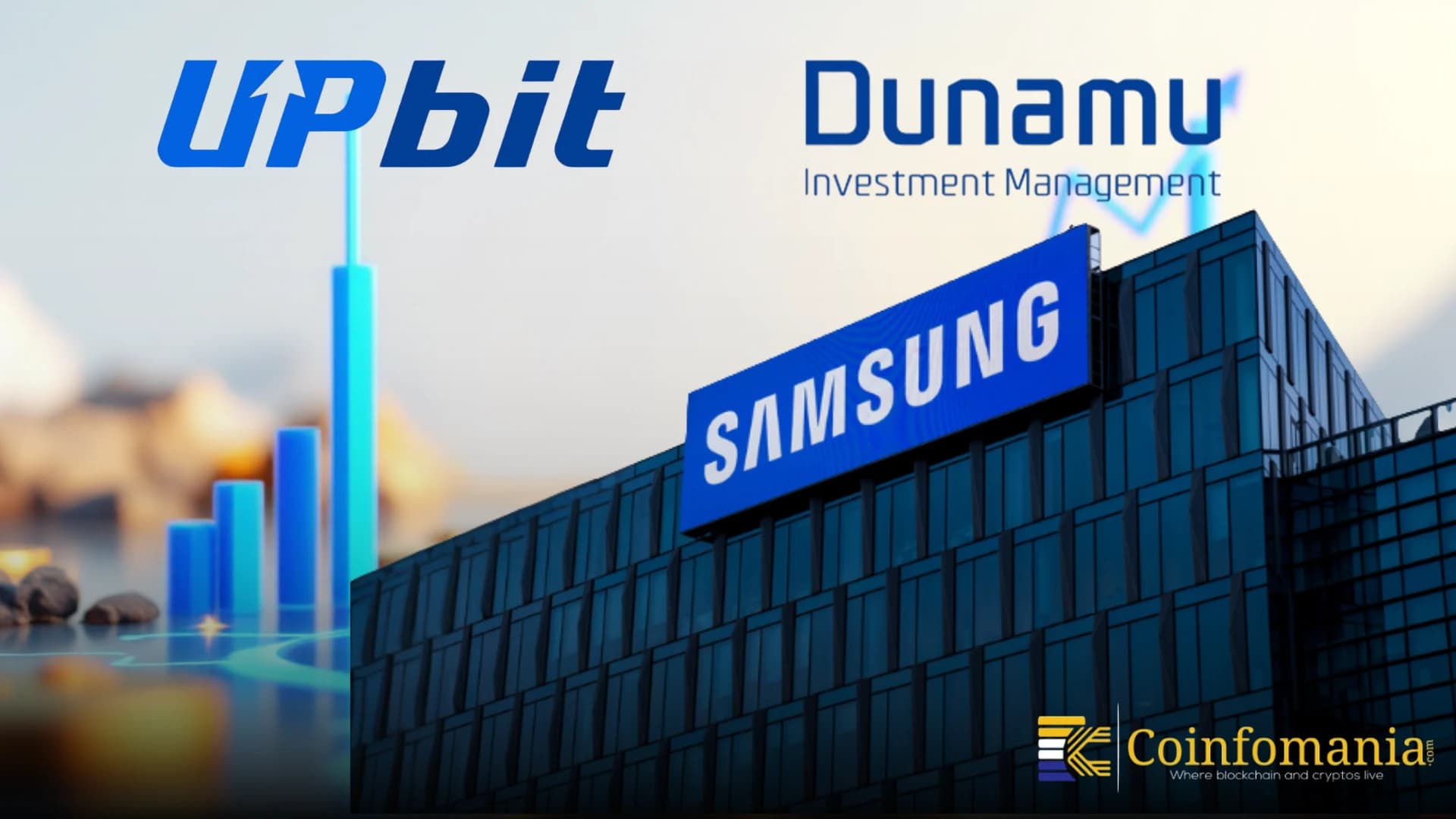 Samsung Affiliates Buy $408M Stake in Upbit Parent Dunamu