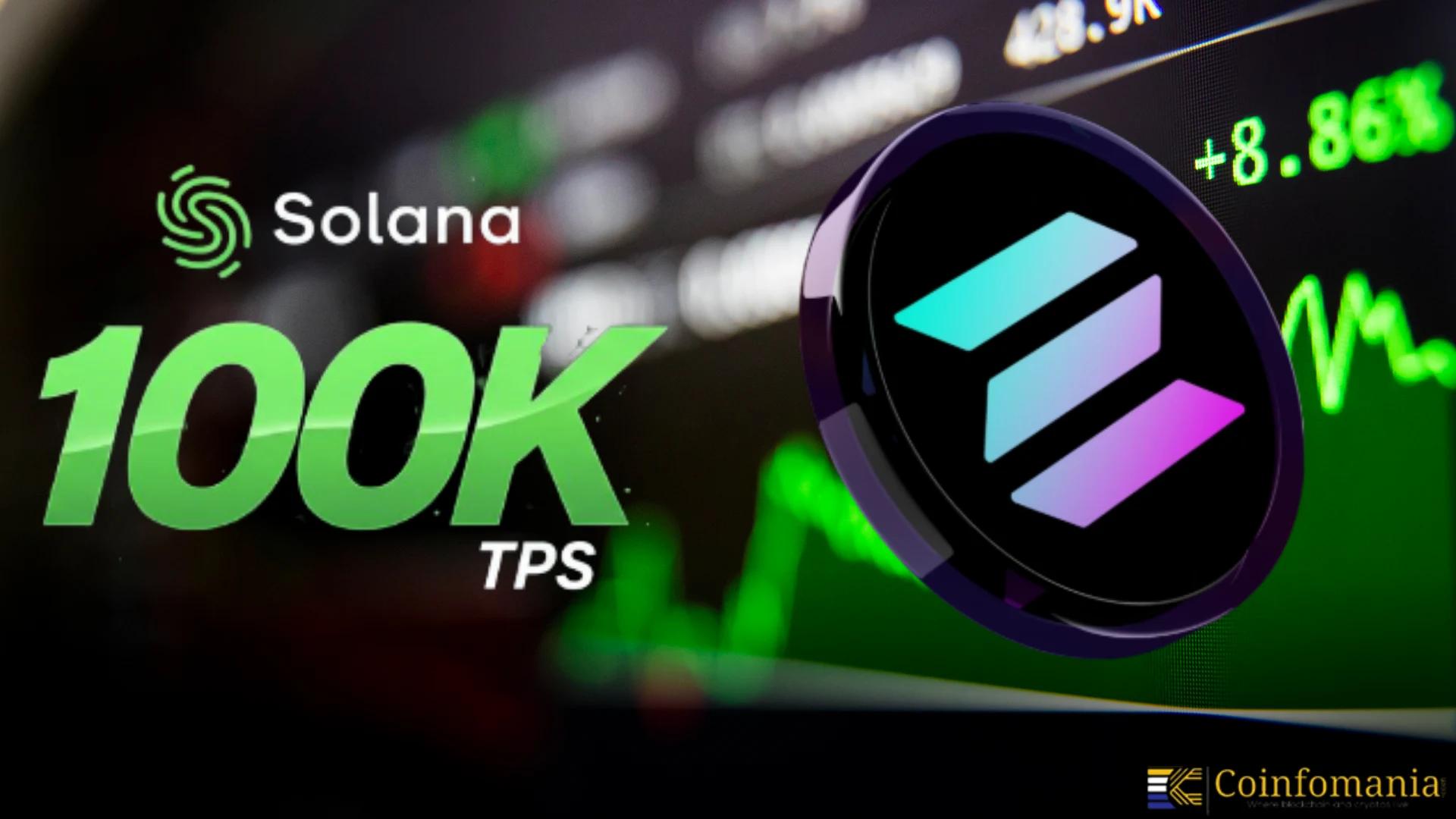 Solana dépasse 100 000 TPS lors d’un événement de liquidation massif