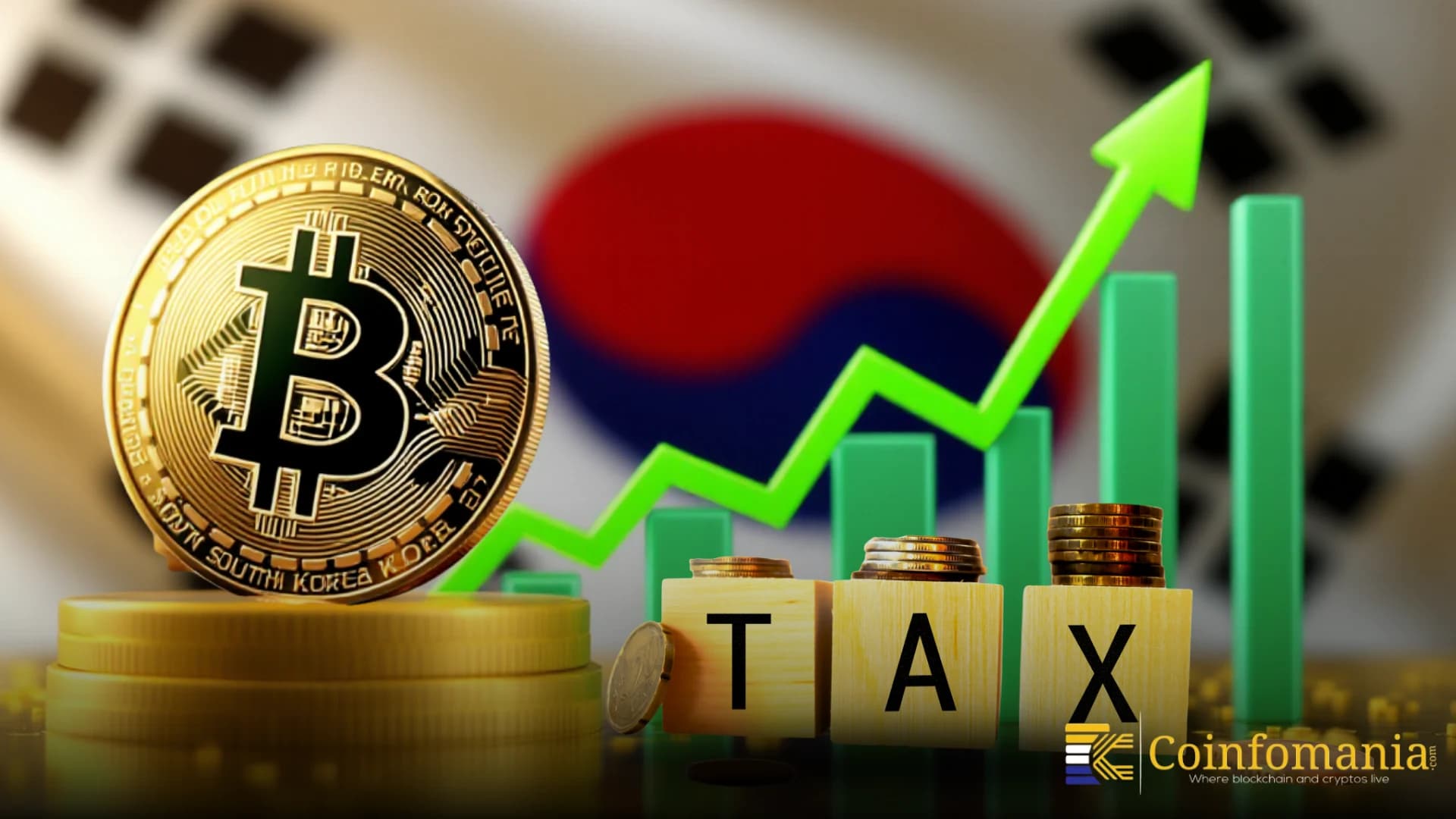 South Korea to Tax Crypto Gains at 22% Starting January 2027