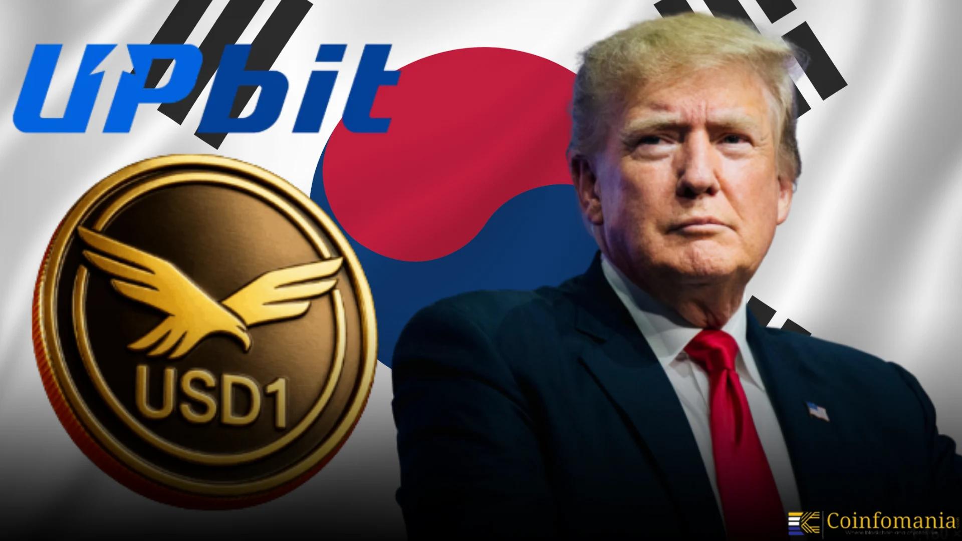South Korea’s Upbit Lists Trump-Linked WLFI And USD1