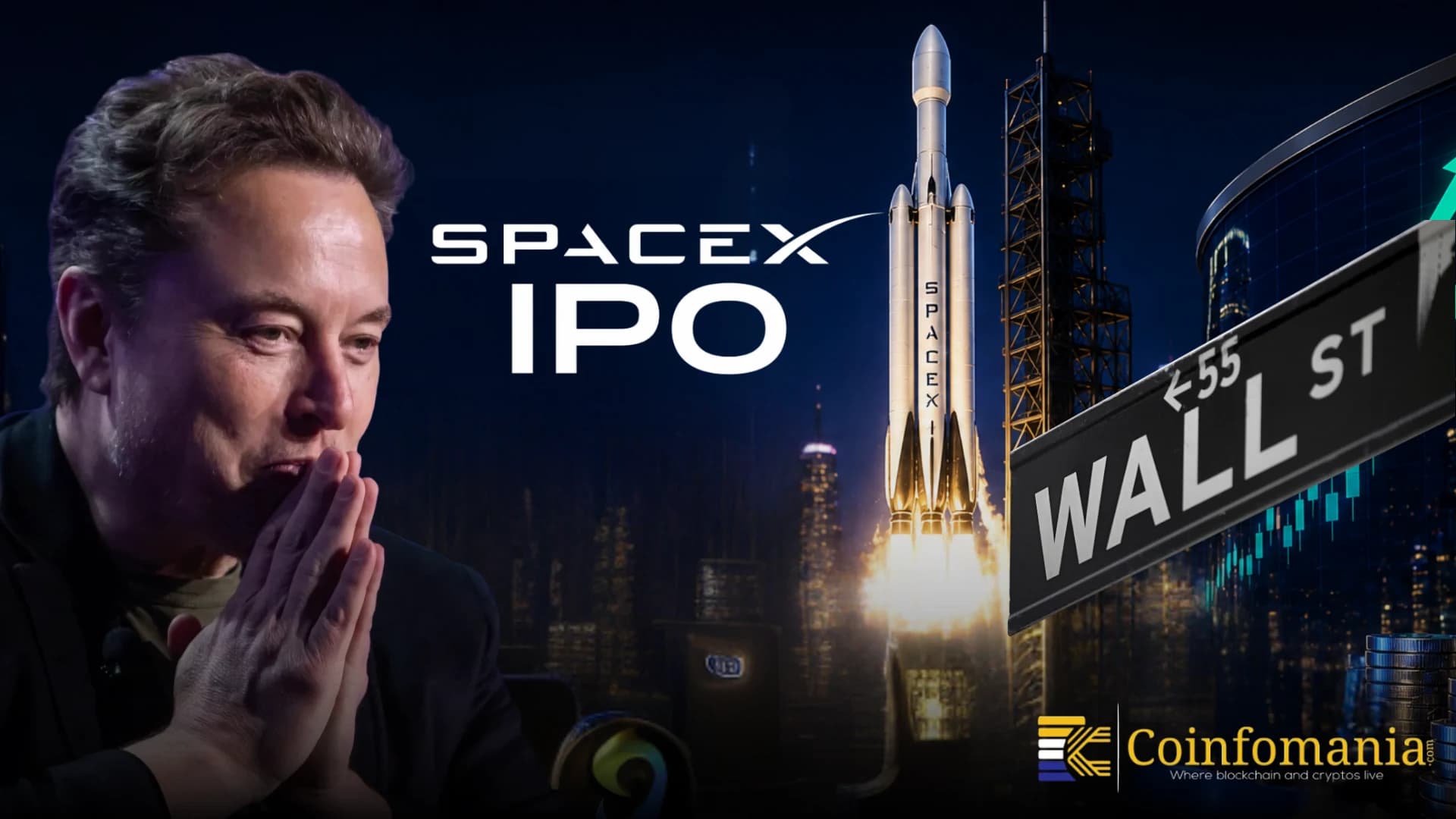 SpaceX IPO Goes Live at $135 in Largest Wall Street Debut Ever