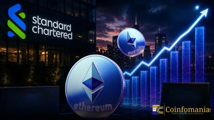 ธนาคารสแตนดาร์ดชาร์เตอร์ดยืนยันการคาดการณ์ที่กล้าหาญเกี่ยวกับ Ethereum